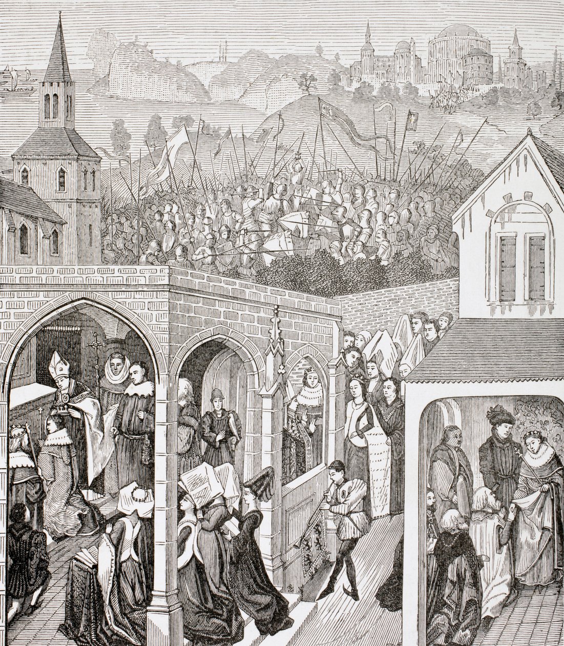 Philip II Augustus, King of France, from 
