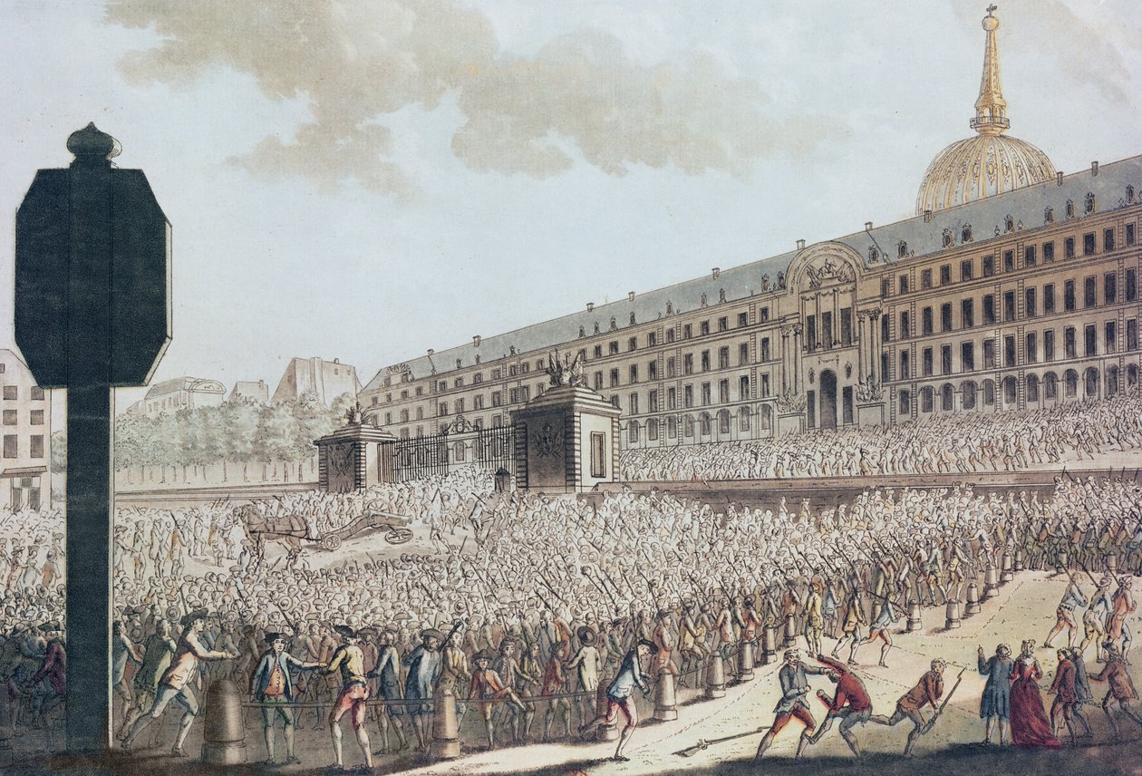Pillage of the Invalides Armoury by French School