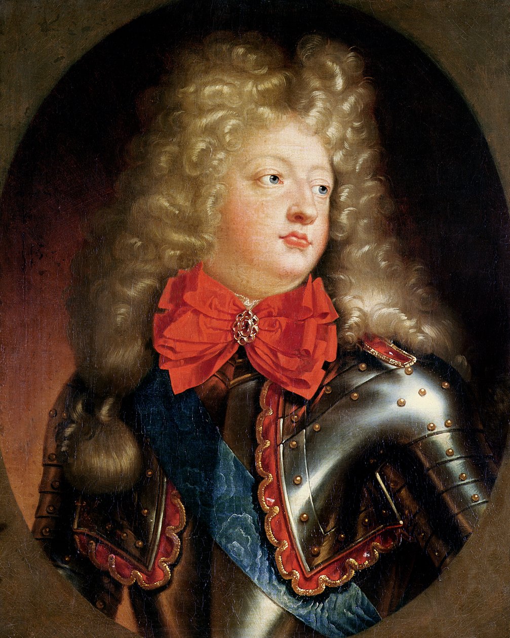 Portrait of Louis the Grand Dauphin, Son of Louis XIV by French School