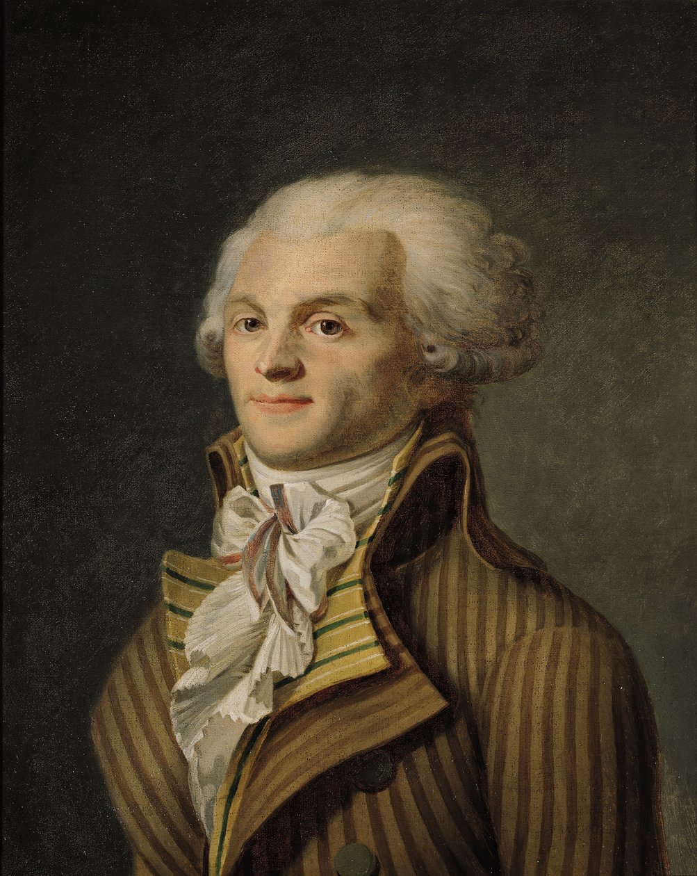 Portrait of Maximilien de Robespierre by French School
