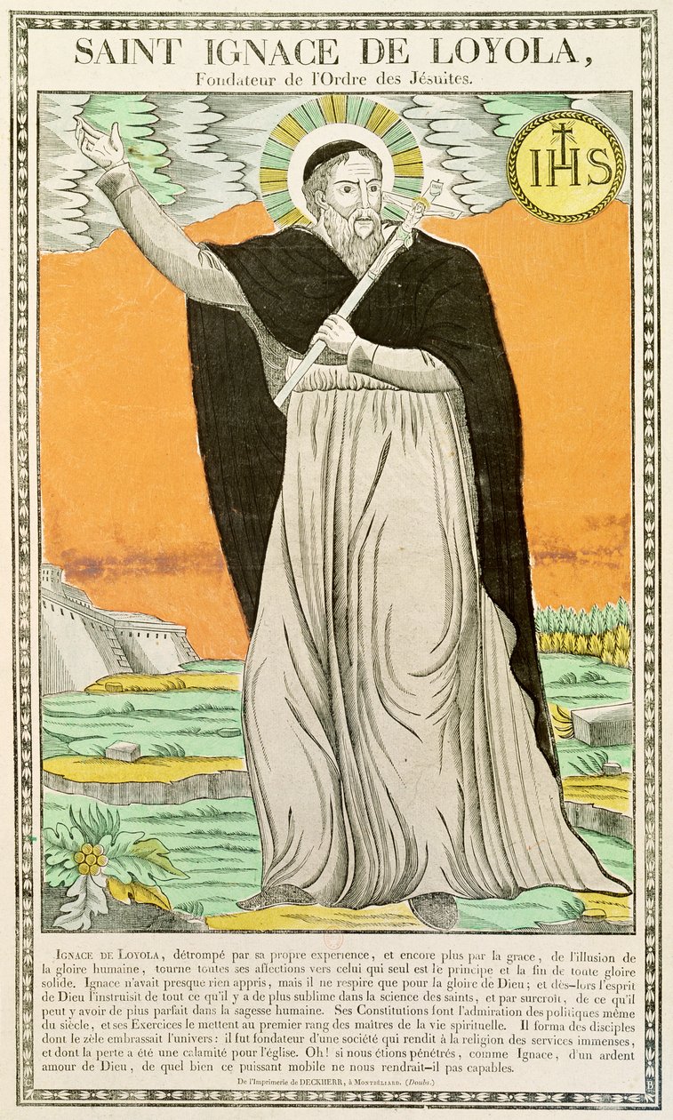 St. Ignatius of Loyola by French School