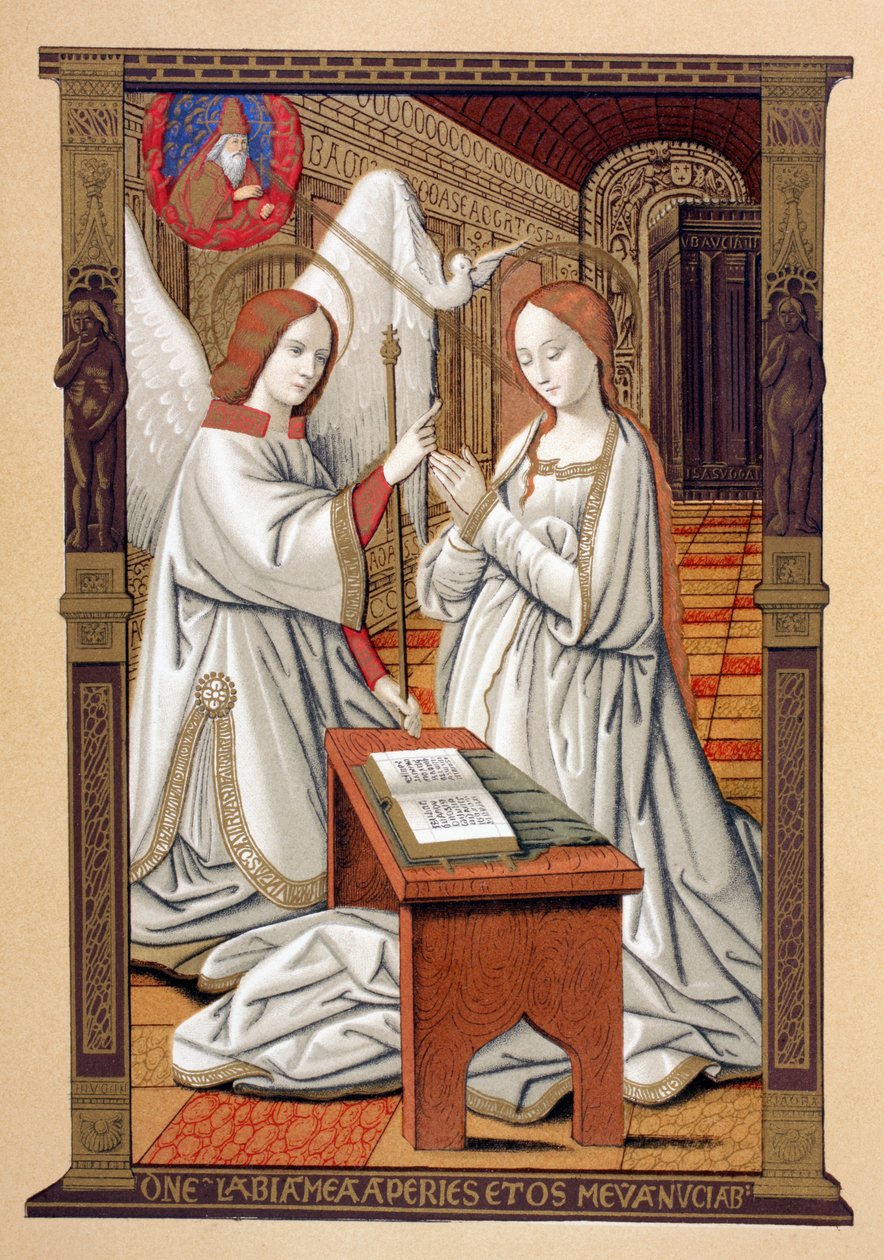 The Annunciation, 1873 by French School