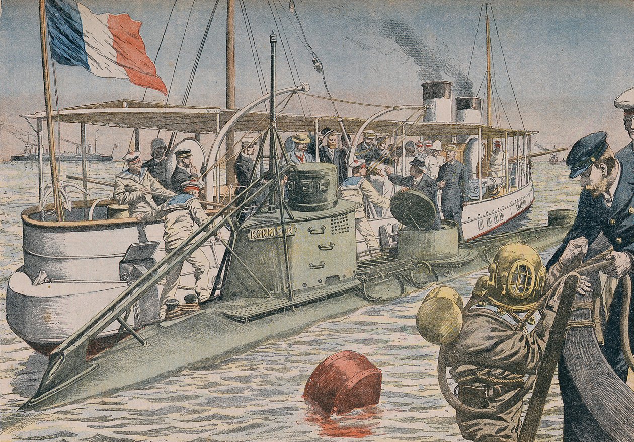 The Bizerte Catastrophe, illustration from 