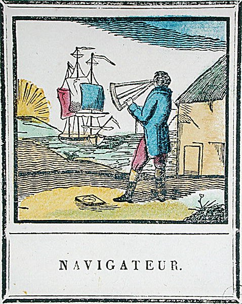 The Navigator, Plate 528 from Les Petits Metiers by French School