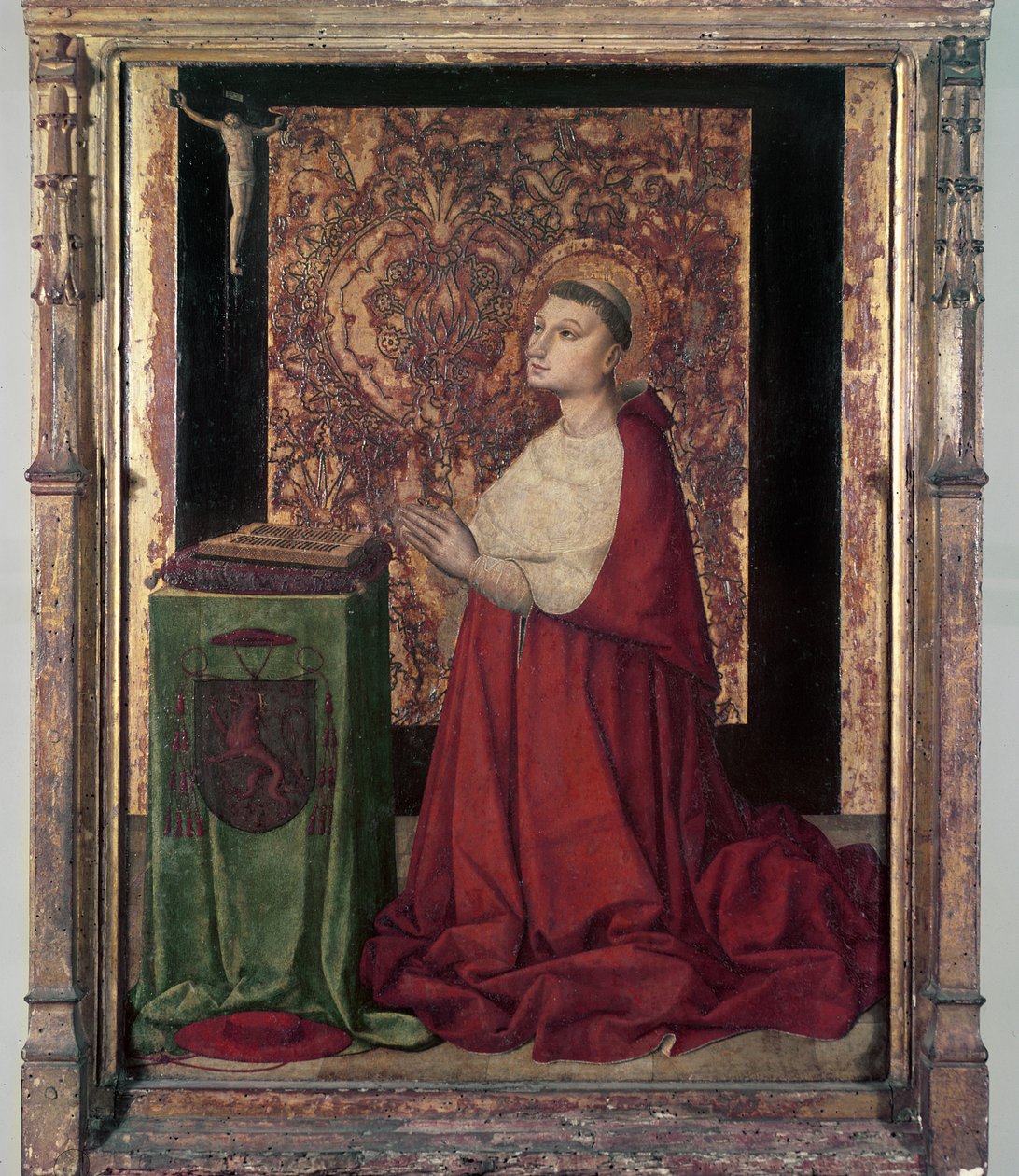 The Vision of St. Pierre de Luxembourg, Provencal School, c.1470 by French School