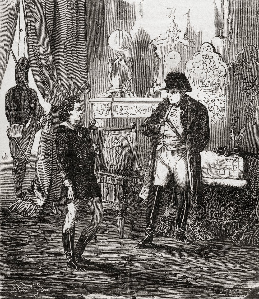 The Interrogation of Friedrich Stabs After His Failed Attempt to Assassinate Napoleon I in 1809 (from 