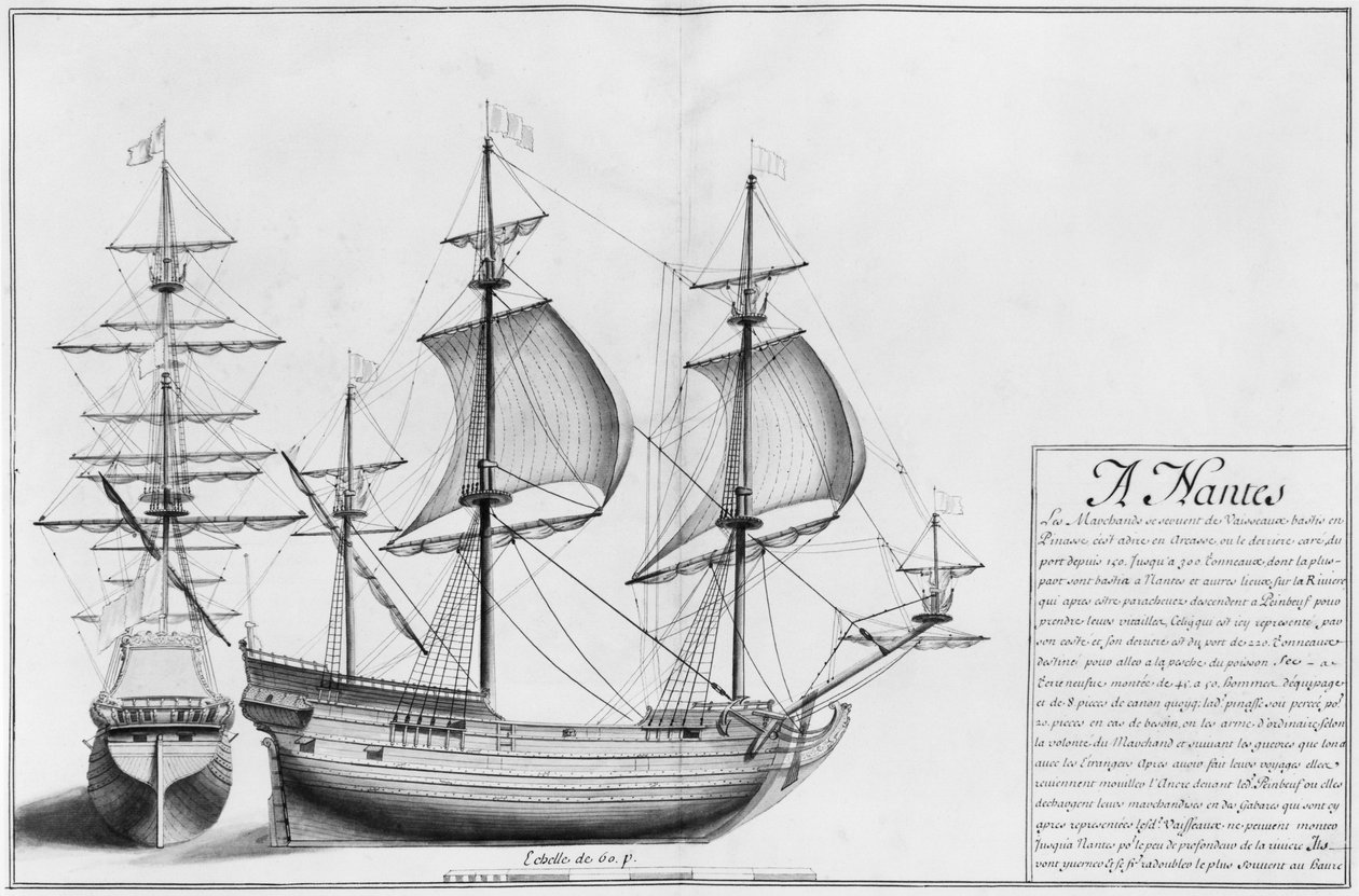 Vessels, Nantes, Illustration from 