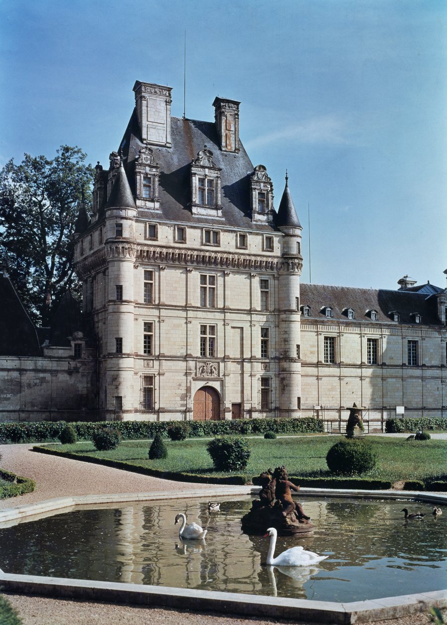 View of the West Facade by French School