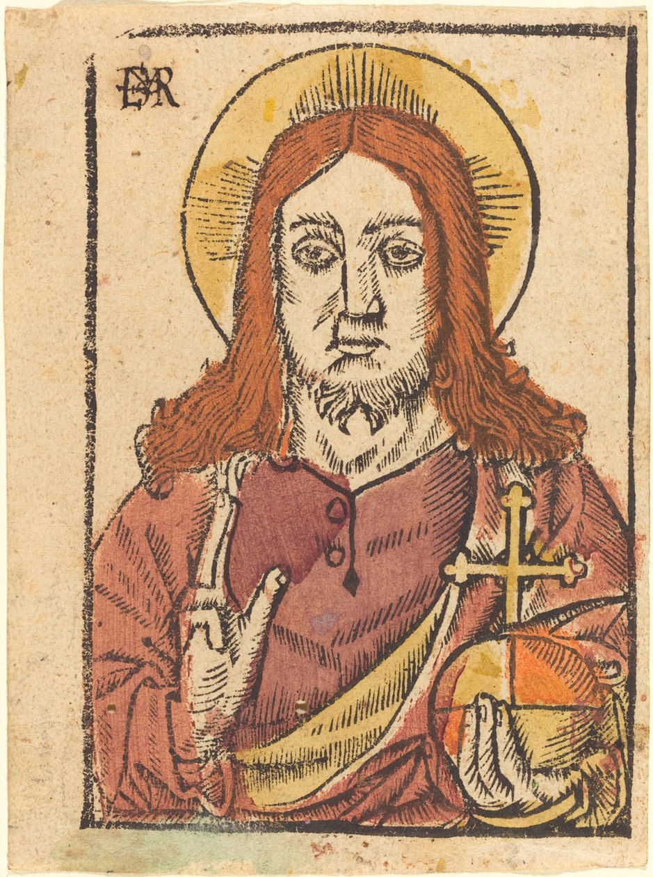 Savior of the World by French 15th Century or Master EMR