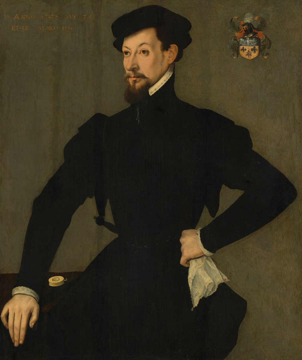 Portrait of a Member of the Quaratesi Family by French 16th Century