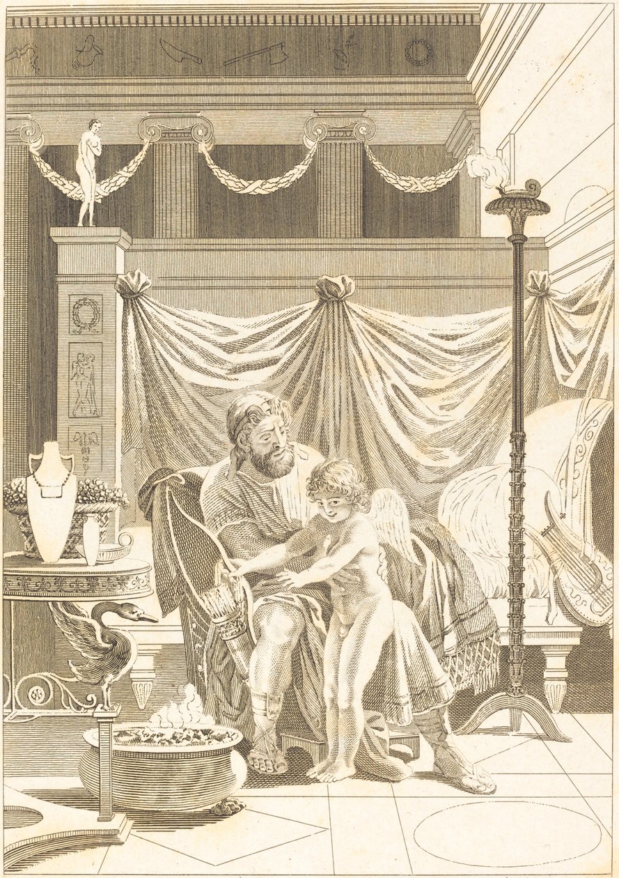 Another imitation: Love wets by French 18th Century