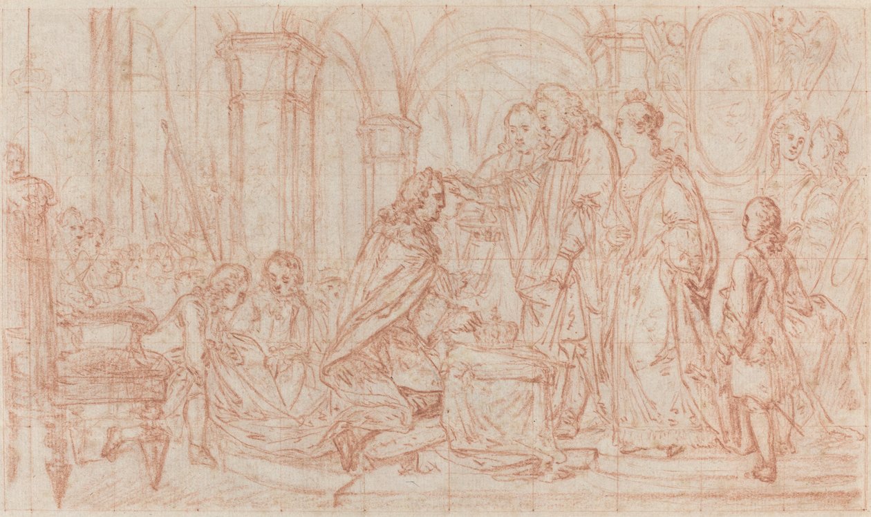 Ceremony of Consecration by French 18th Century