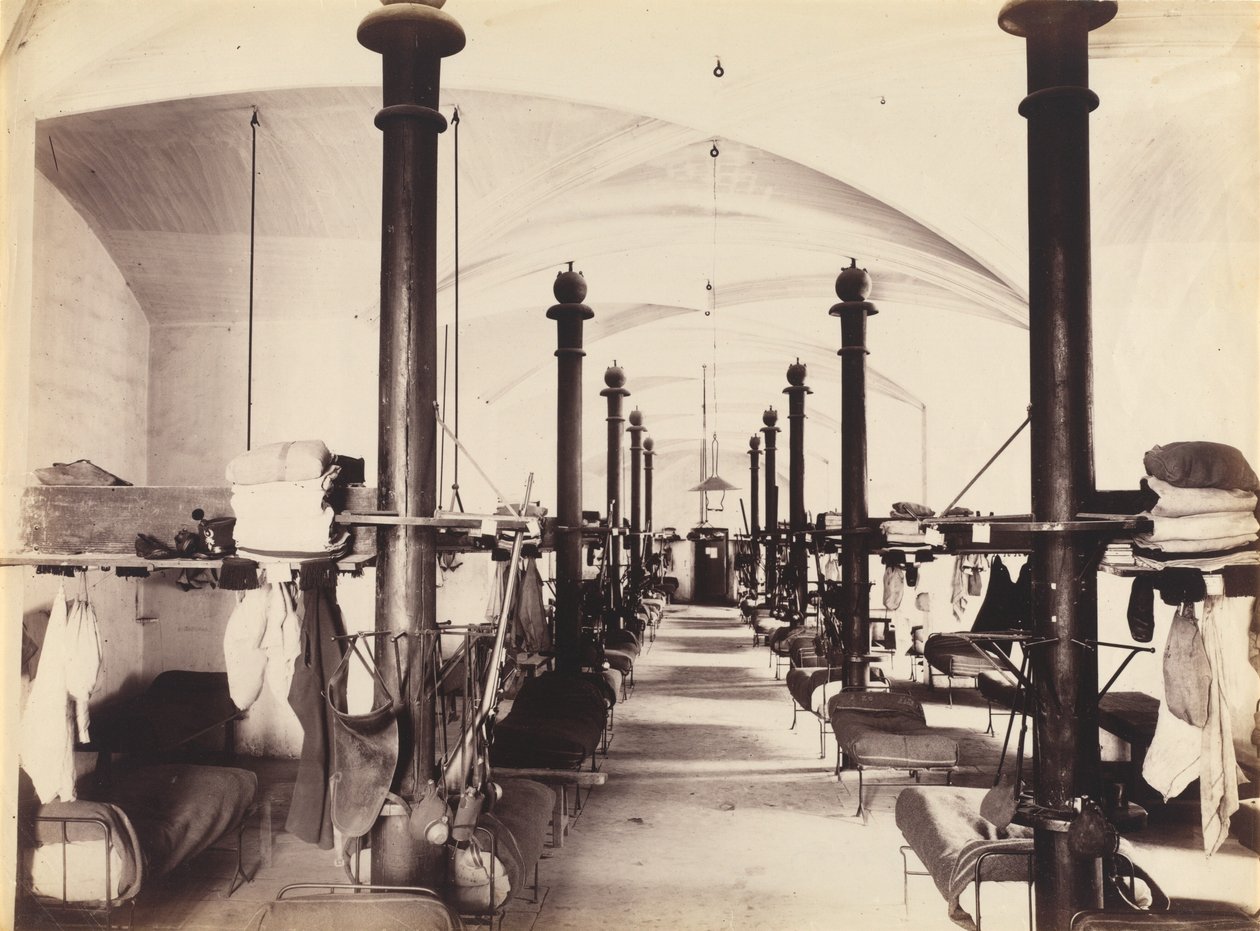 The Guard Rooms, Palace of the Popes, Avignon, France by French 19th Century