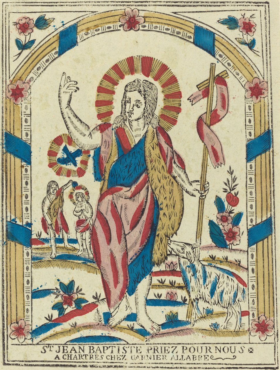 Saint John the Baptist Pray for Us by French 19th Century
