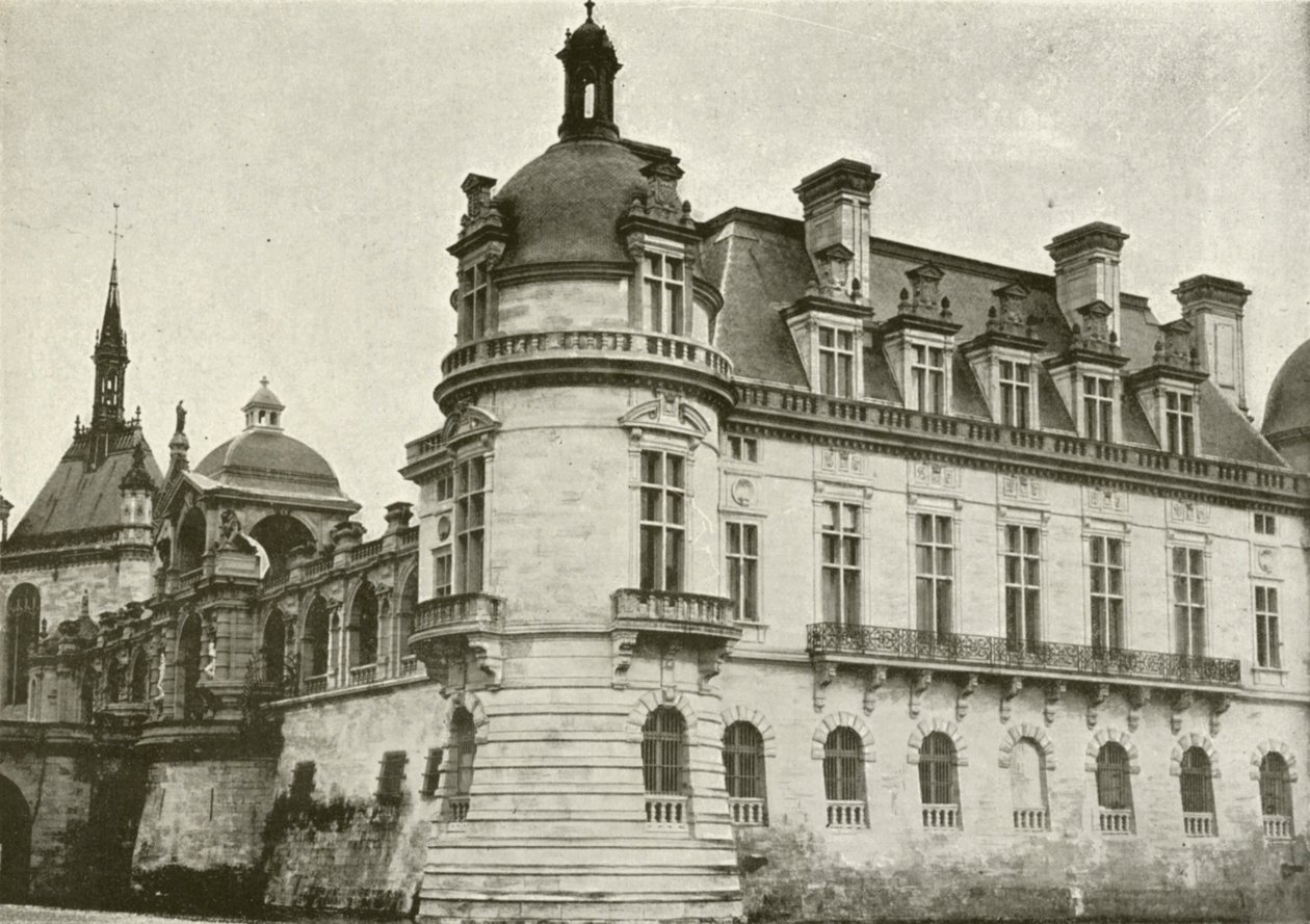 Chantilly, Angle Pavilion by French Photographer