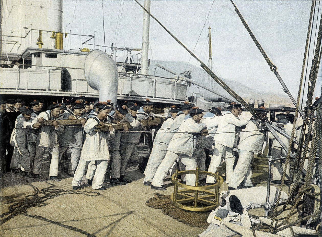 French Navy, Late 19th Century: Initial Priests - Bibl. des Arts Deco by French Photographer