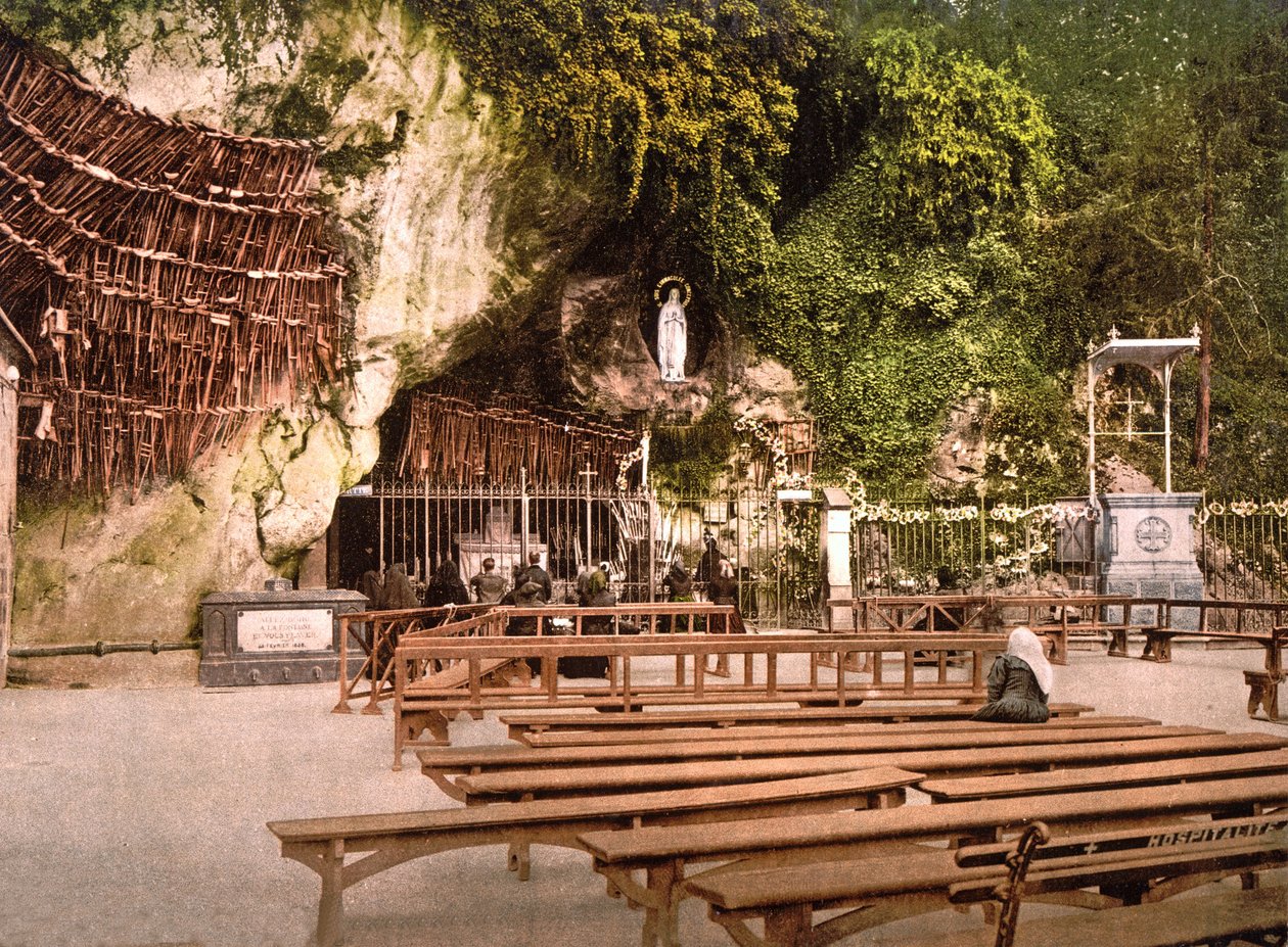 Our Lady of Lourdes by French Photographer