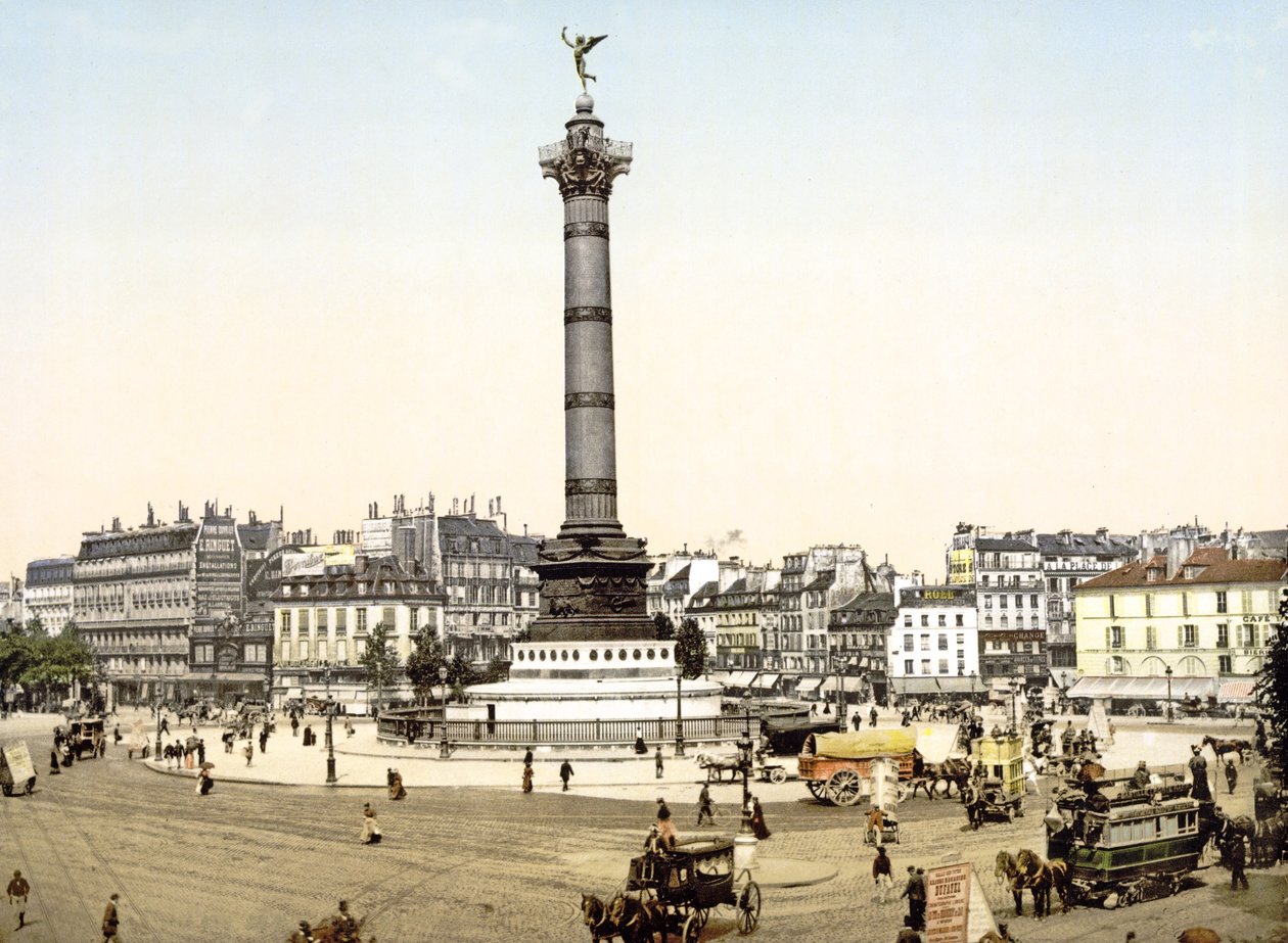 Place de la Bastille, Paris by French Photographer