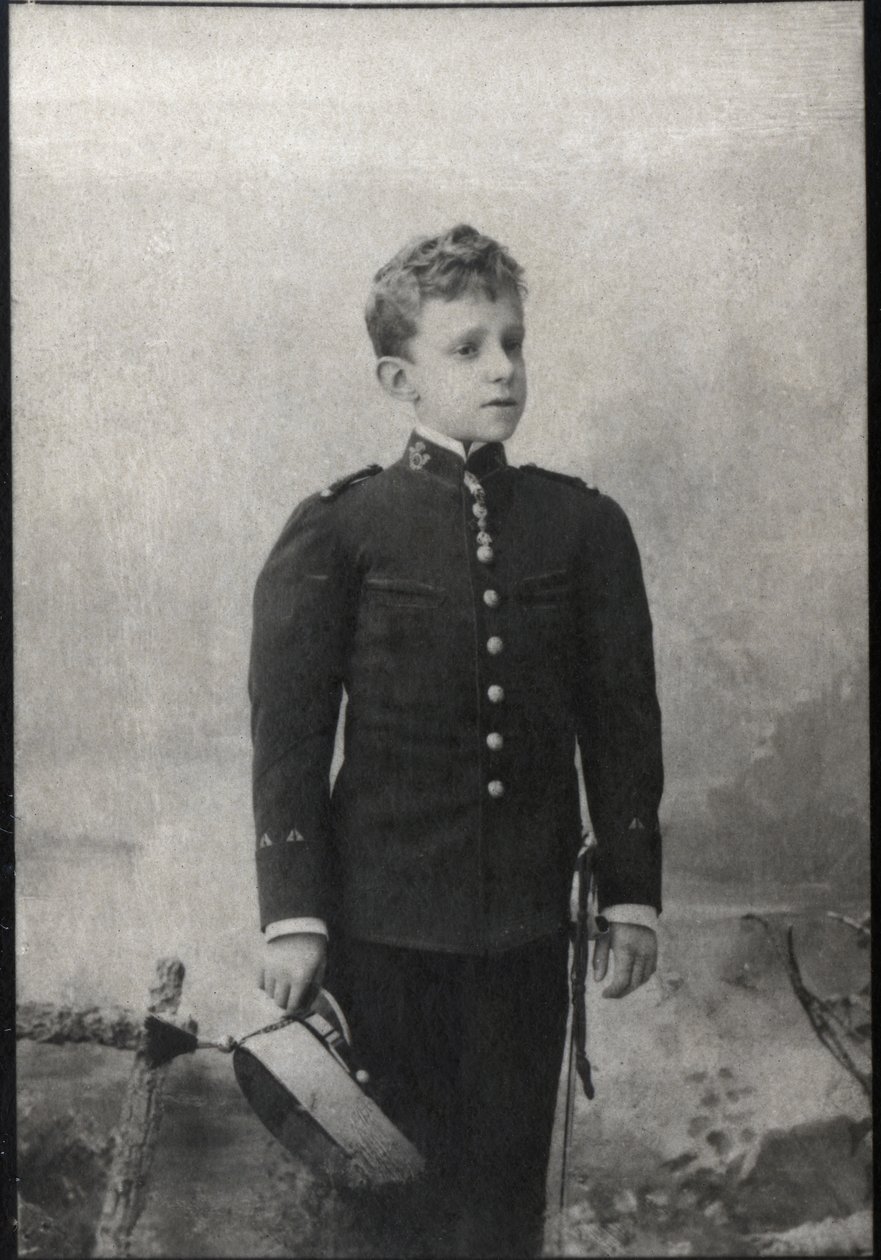 Portrait of Alfonso XIII of Spain, King of Spain by French Photographer