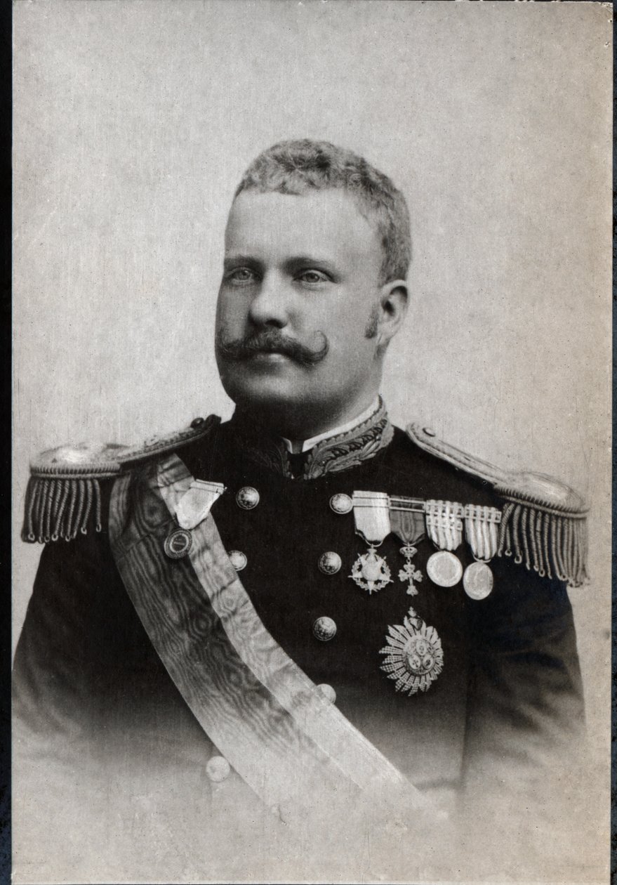 Portrait of Carlos I of Portugal, King of Portugal by French Photographer
