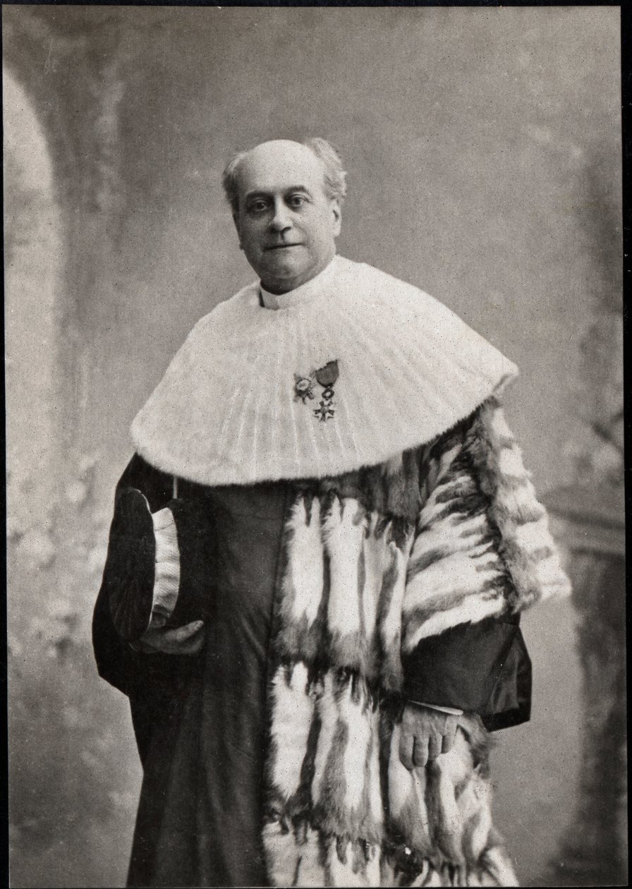 Portrait of Charles Mazeau by French Photographer