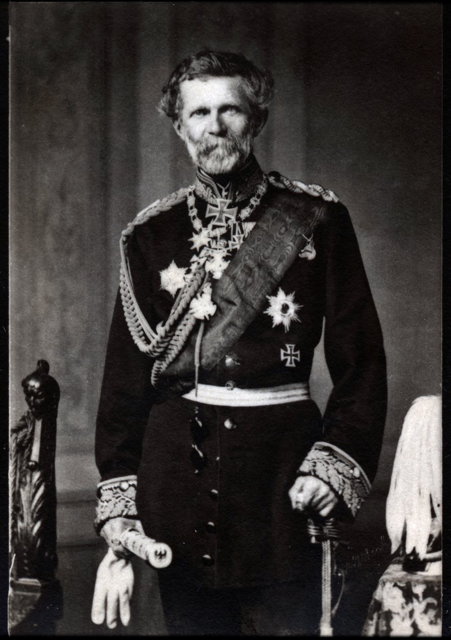 Portrait of Edwin Freiherr von Manteuffel, German Field Marshal by French Photographer
