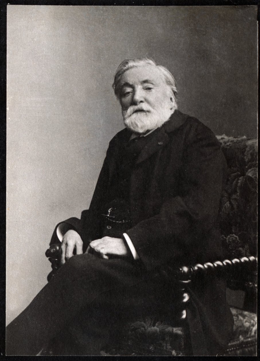 Portrait of Etienne Charles Henri, vicomte de Bornier by French Photographer