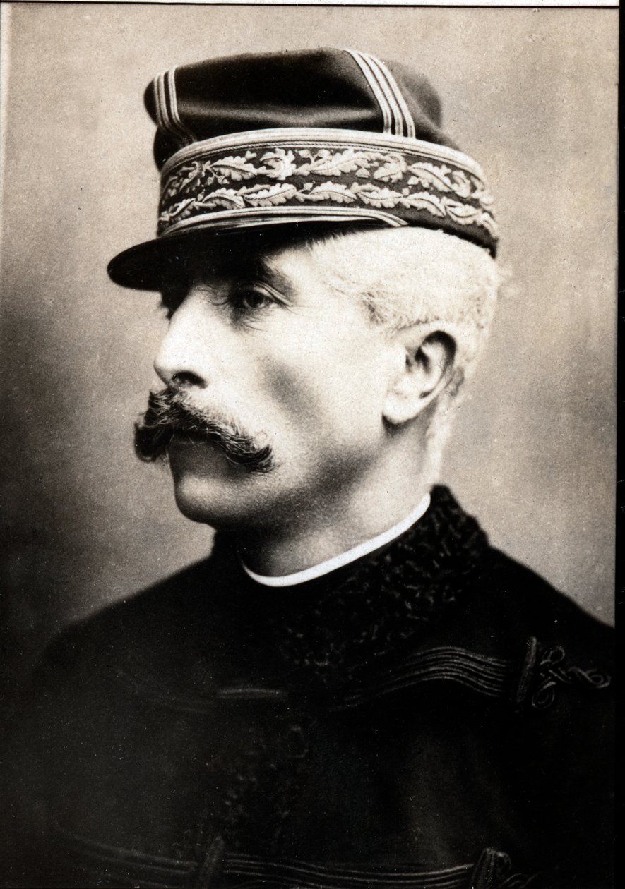 Portrait of Gaston, Marquis de Galliffet, French general and politician by French Photographer