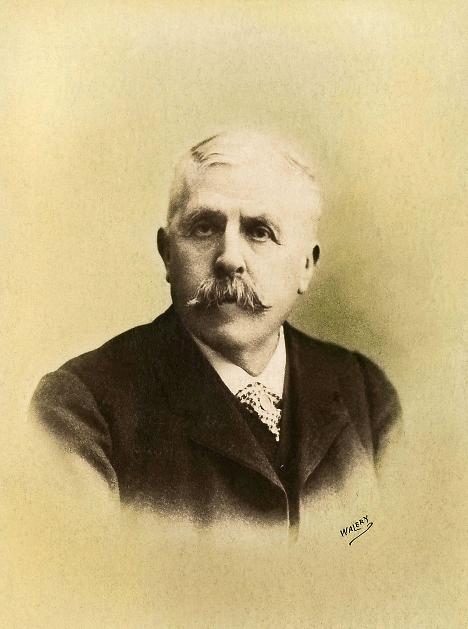 Portrait of Georges Berger (1834-1910), civil mining engineer, French politician by French Photographer
