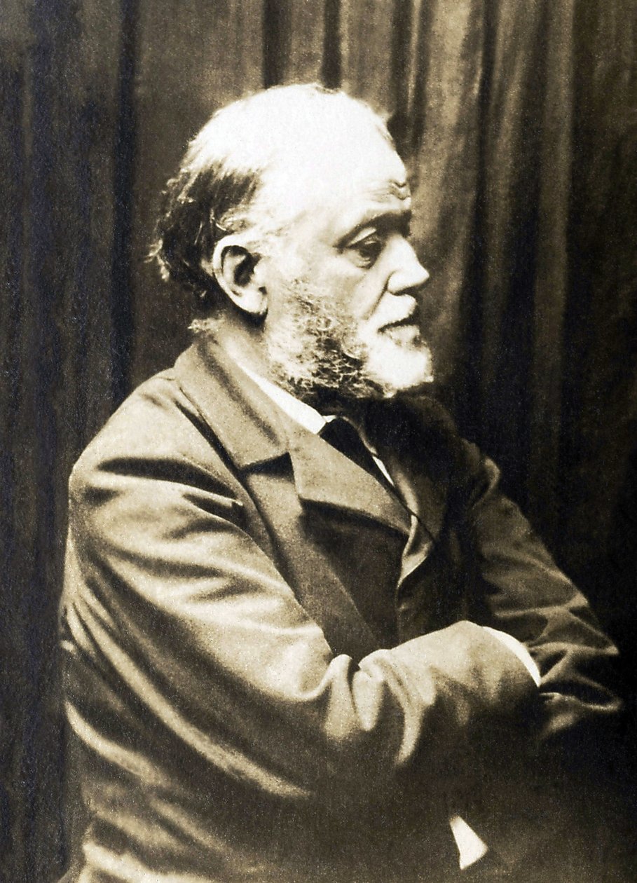 Portrait of Henri Fantin Latour by French Photographer