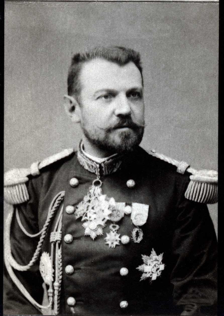 Portrait of Henri Joseph Brugere, French general by French Photographer