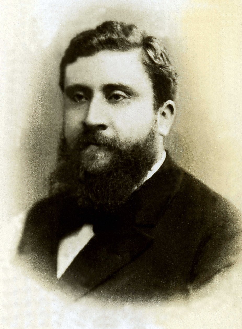 Portrait of Jean Jaures, French politician by French Photographer