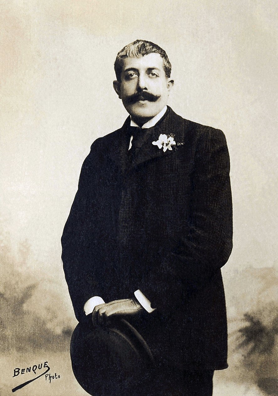 Portrait of Jean Lorrain (1855-1906) by French Photographer