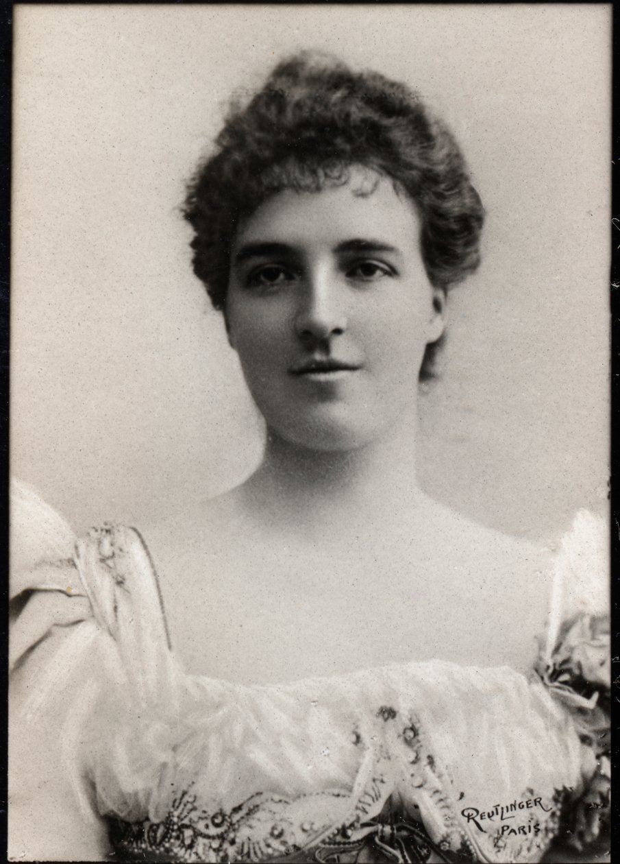 Portrait of Maria Amelia, Queen Consort of Portugal by French Photographer