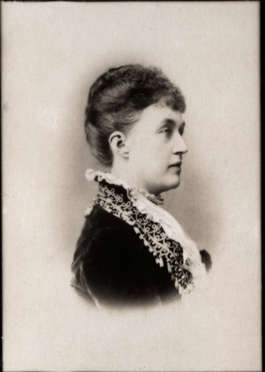 Portrait of Princess Adelheid Marie of Anhalt Dessau, Grand Duchess of Luxembourg by French Photographer