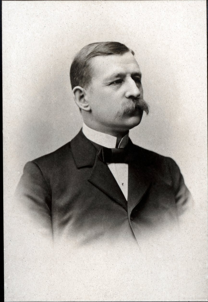 Portrait of Salomon August Andree by French Photographer