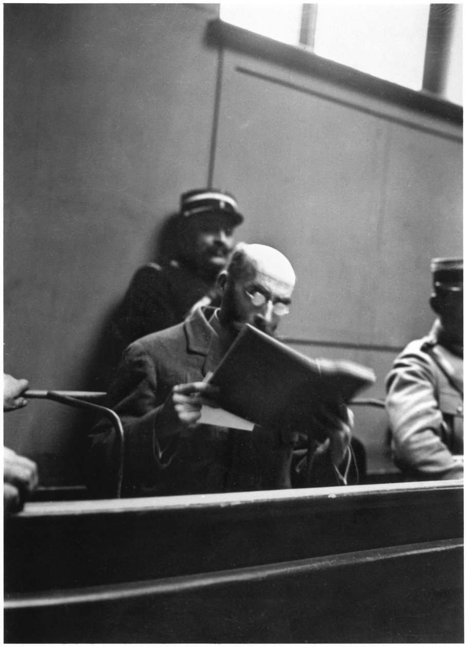 The Trial of Henri Desire Landru, 20th November 1921 by French Photographer