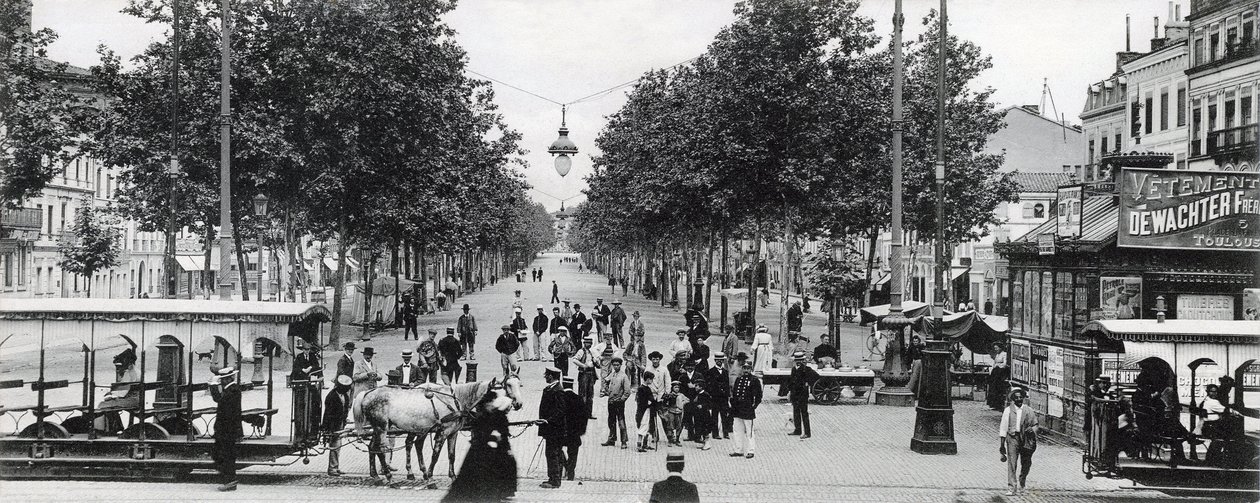 Toulouse at the beginning of the 20th century by French Photographer