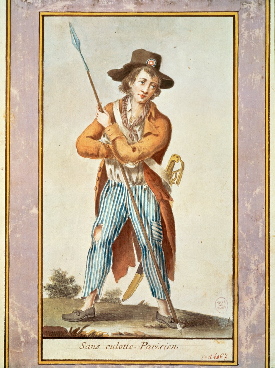 A Parisian Sansculotte by French School