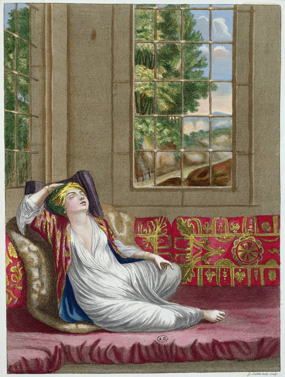A Turkish Woman, from the Recueil d