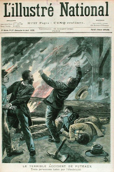 A terrible accident in Puteaux, from 