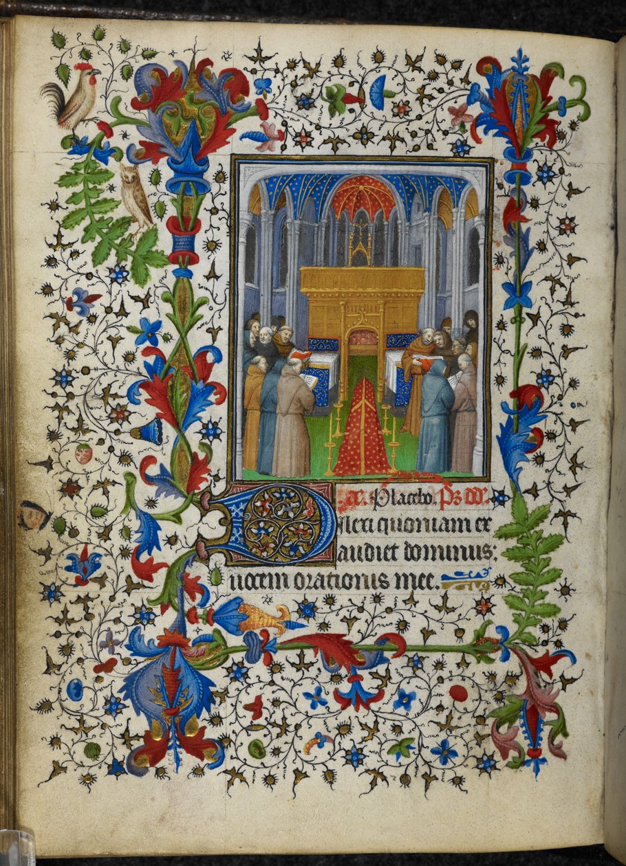 Offices of the Dead (Vespers) from the Chevalier Hours, c.1420 by French School