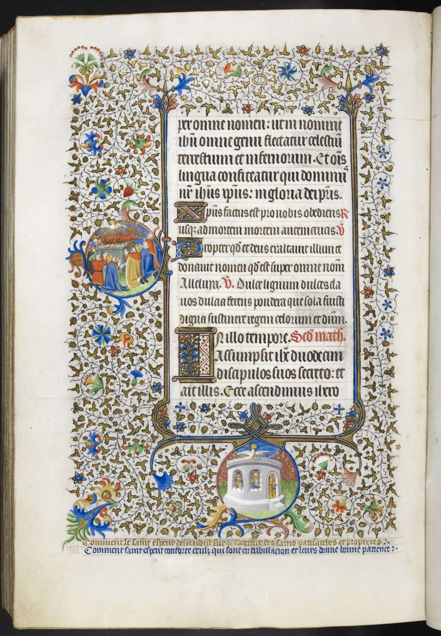 Book of Hours (The Bedford Hours) c.1410-30 by French School