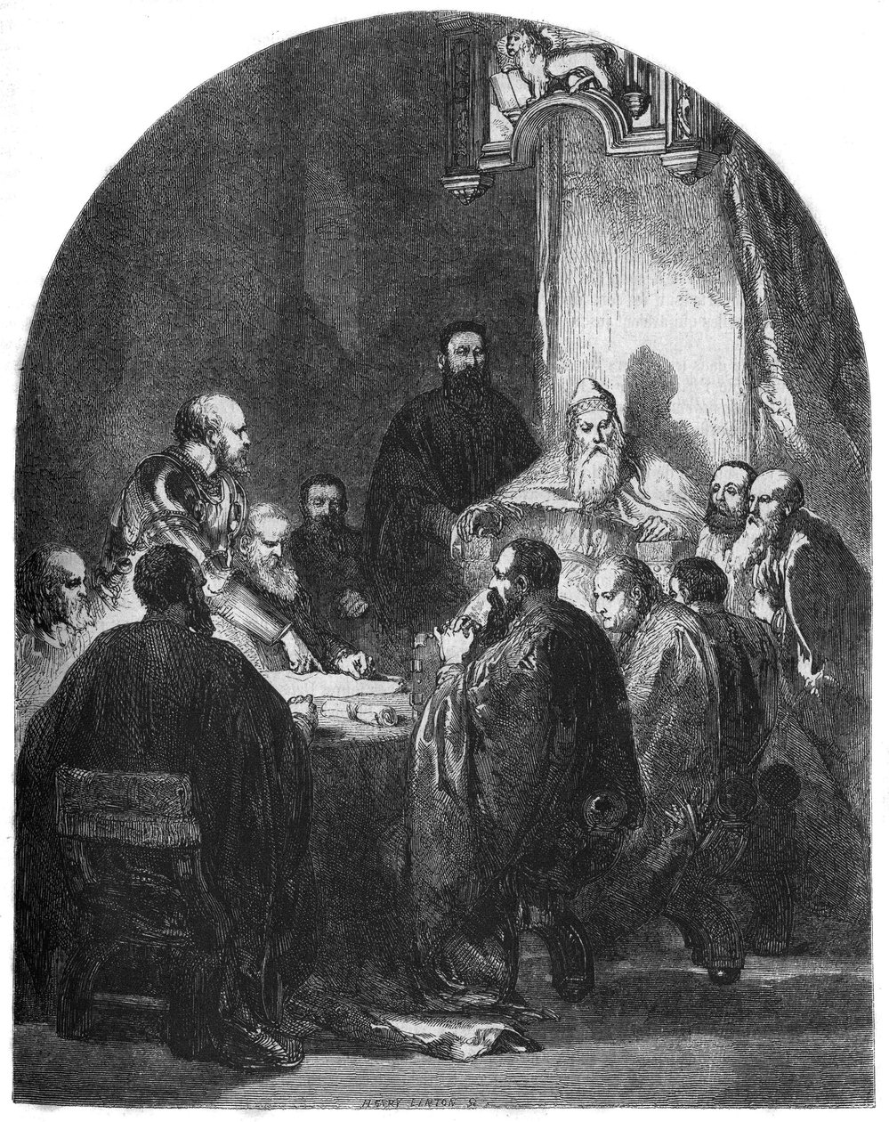 Admiral Carlo Zeno by French School