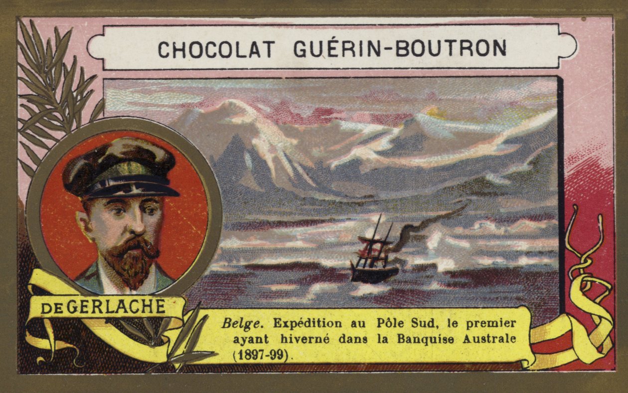 Adrien de Gerlache, Belgian Naval Officer and Explorer by French School