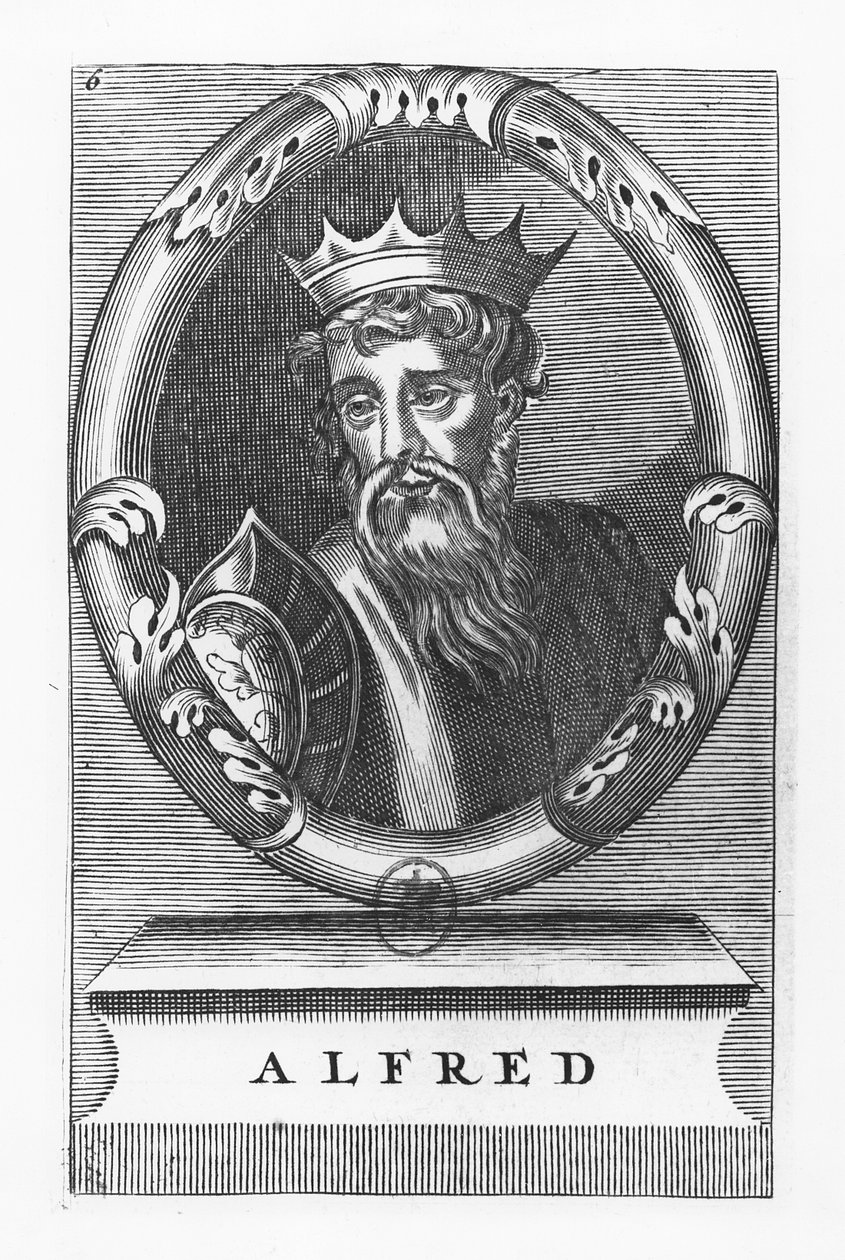 Alfred the Great by French School