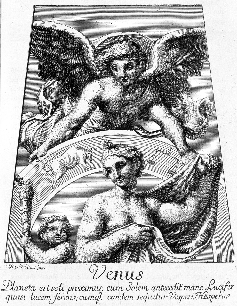 Allegory of the planet Venus - in 