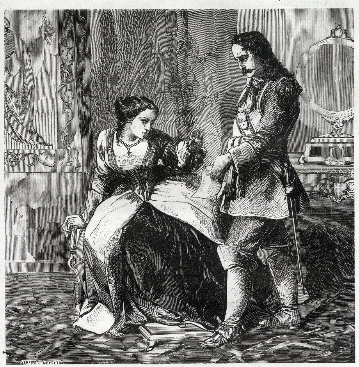Anne Ninon of the Enclo (or Ninon de Lenclos or Ninon de Lanclos) by French School
