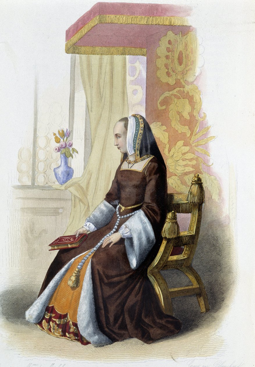 Anne de Bretagne, Duchess of Brittany (1477-1514) - in 