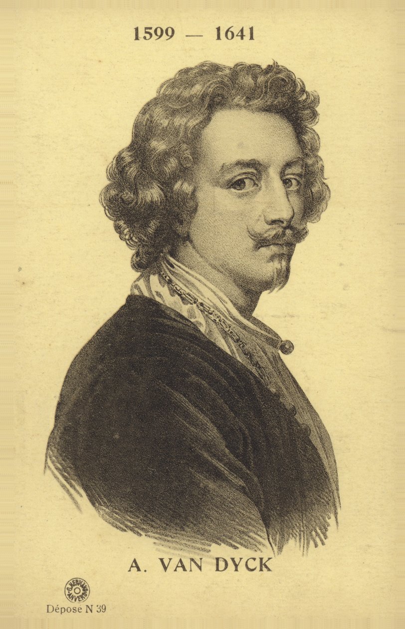 Anthony van Dyck by French School